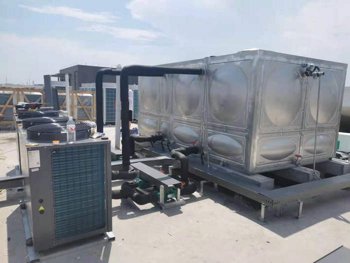 學(xué)校熱水工程：蘭溪黨校空氣能熱水工程