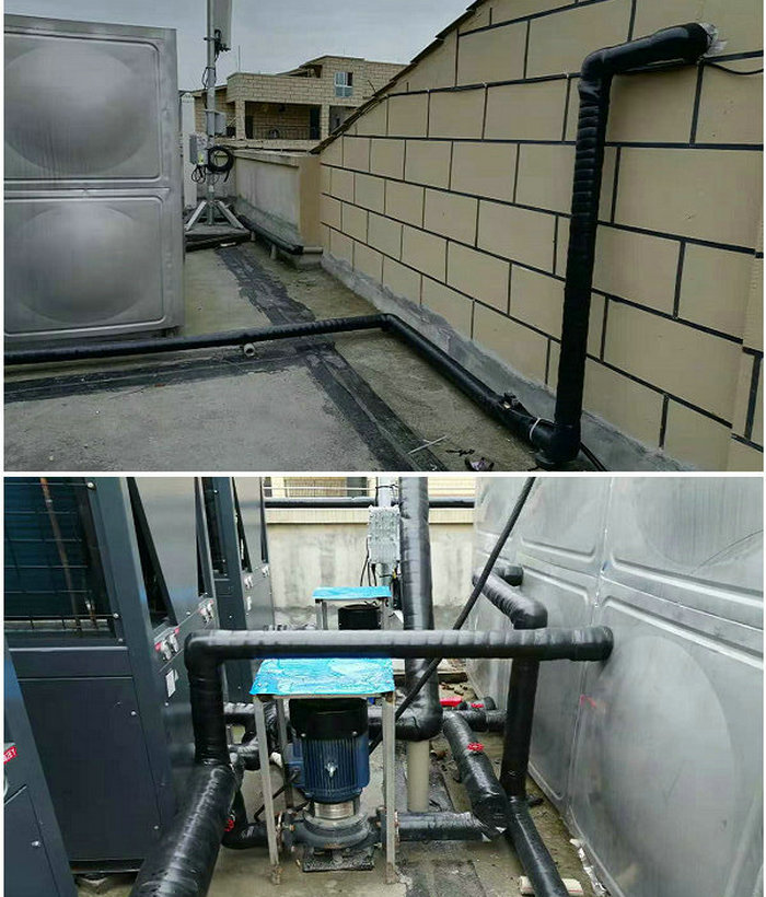 學(xué)校熱水工程：貴州道真職業(yè)高中熱水工程
