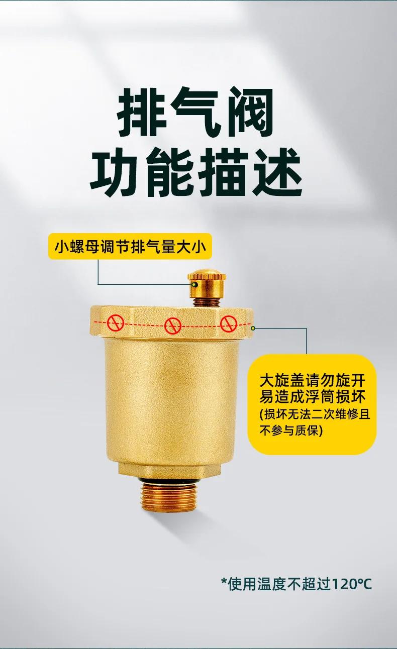 水箱安全組件：泄壓閥、自動排氣閥、壓力表
